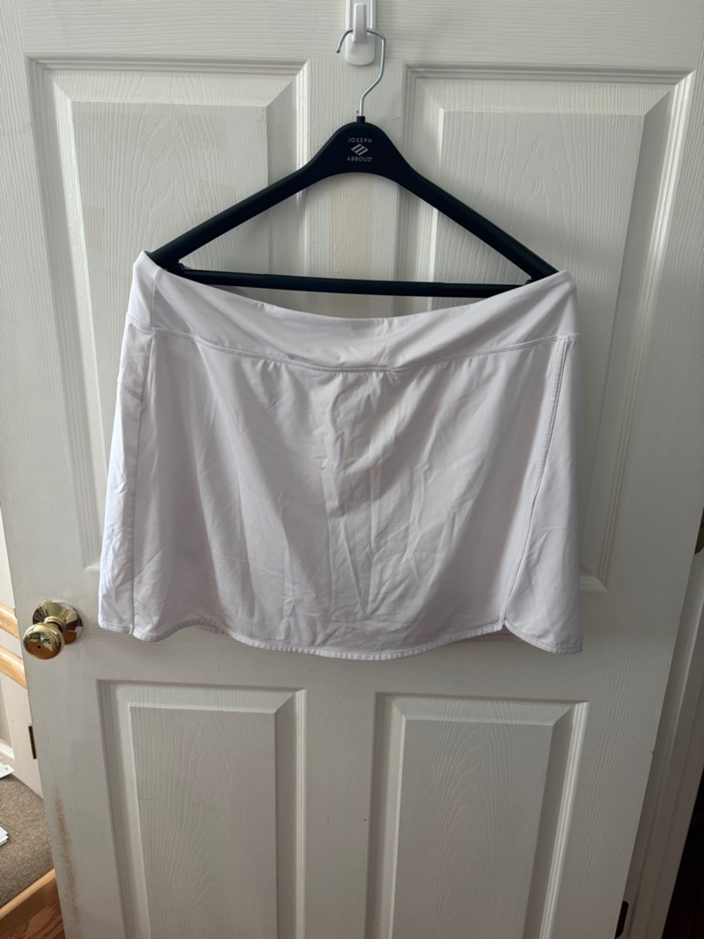bcg White Athletic Skort with Inner Shorts